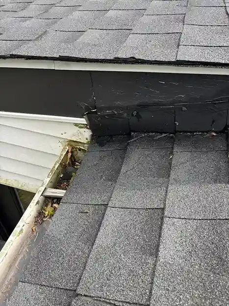 Adjusting gutter pitch and slope for proper rain drainage