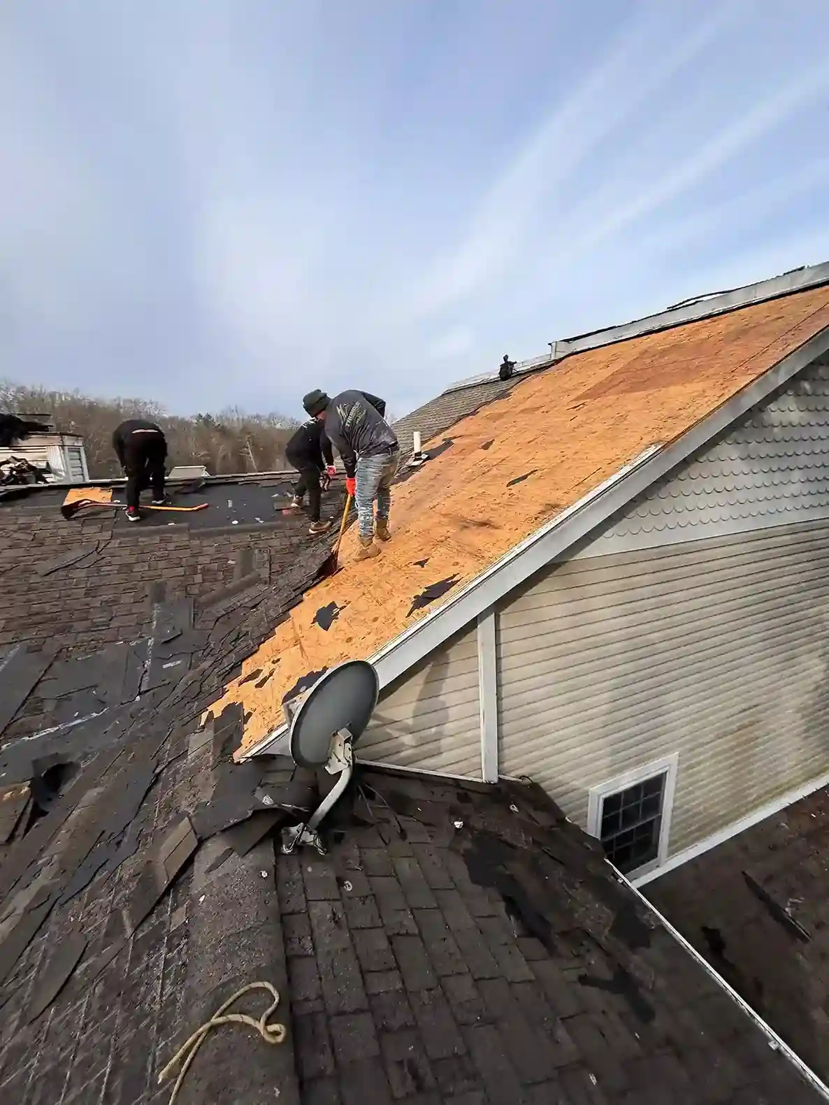 Complete custom gutter and drainage system upgrade project