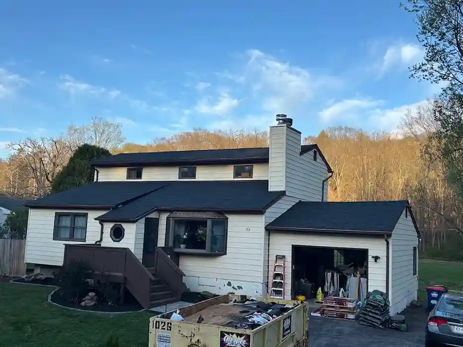 Final quality audit of newly completed residential roofing system