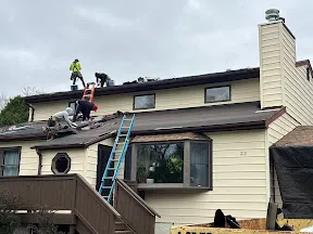 Installing commercial flat TPO membrane roofing system