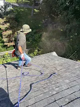 Sealing rubber boots around roof ventilation pipes